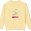 Comfort Colors Lightweight Sweatshirt, Soft 100% Cotton, Unisex Crewneck Pullover, Sustainable Fashion, Eco-Friendly Clothing