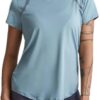 Loose Clothes Tops Short-Sleeved Running Quick-Drying Clothes T-Shirts Short Sports Hollow Fitness Clothes Women's Blouses