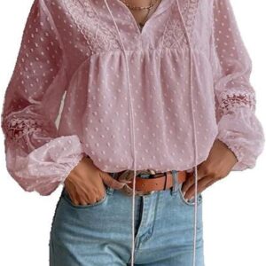 WINSUNNY Elegant Clothing Fashion Long Sleeve Ladies Tunic Casual Clothes