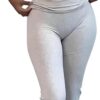 ZFLM Casual Workout Two Piece Outfits for Women Short Sleeve Crop High Waist Foldover Flare Pants Tracksuit Sets Streetwear